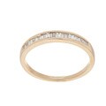 14k Yellow Gold 1/4ct TDW Wedding Band (H-I, I1-I2)