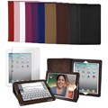 Apple iPad 2 Leatherette Folding Stand Case with Screen Protector