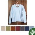 Green Brand Unisex V-neck Fairway Fleece Sweater