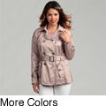 Nine West Women's Belted Trench Coat