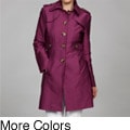 Kenneth Cole Women's Button Front Coat
