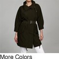 Kenneth Cole Women's Belted Anorak