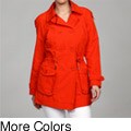 Kenneth Cole Women's Belted Trench Coat