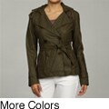 Kenneth Cole Women's Belted Trench Coat