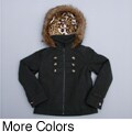 London Fog Big Girl's Faux-fur Hooded Coat FINAL SALE