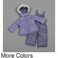 London Fog Toddler Girl's Zebra Snowsuit FINAL SALE