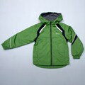 London Fog Big Boy's Green Hooded Zip-front Jacket