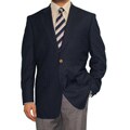 Ferrecci Men's Navy 2-button Blazer