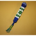 Glass Beaded Jewish Mezuzah (Guatemala)
