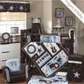 Lambs & Ivy Rock 'N Roll 4-piece Crib Bedding Set