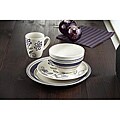 American Atelier Ashby Wineberry 16-piece Dinnerware Set