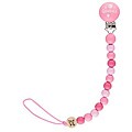 Bink Link Pink Gumball Pacifier Clip