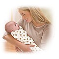 Summer Infant SwaddleMe Cotton Knit in Monkey and Sage (Pack of 2)