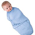 Summer Infant SwaddleMe Large Microfleece in Blue