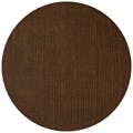 Hand-tufted Pulse Brown Wool Rug (8' Round)