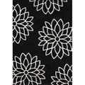 Metro Hand-made Stars Off-white Tufted Area Rug (5' x 8')