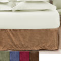Microsuede 15-inch Drop Bedskirt