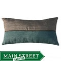 Jiti Pillows Bombay Monaco Beige/ Aqua Decorative Pillow