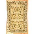 Indo Hand-tufted Gold Wool Rug (3'3 x 5'3)