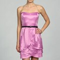 Jessica Simpson Women's Strapless Tiered Dress