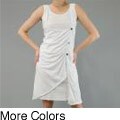 AtoZ Women's Cotton Two-in-One Dress