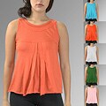 AtoZ Women's Cotton Swing Tank Top