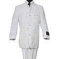 Ferrecci Boy's White Two-piece Suit