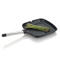 Fagor 11-inch Stainless Steel Handle Grill Fry Pan