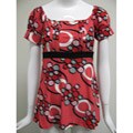 Simply Irresistible Women's Short Sleeve Empire Waist Top