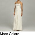 Issue New York Women's Silk Beaded Evening Gown