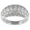 Tacori IV Sterling Silver Cubic Zirconia Domed Ring