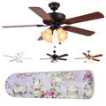 New Image Concepts 4-light Teapot Blade Ceiling Fan