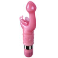 California Exotics Platinum Edition Pink Butterfly Kiss 9-function Vibrator