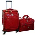 Jenni Chan Bows 2-piece Carry-on Spinner Luggage Set