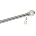 Pearl Shower Rod and Hooks Set