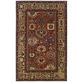 Hand-tufted Pink Oriental Wool Rug (3'6 x 5'6)