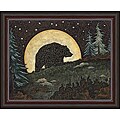 Jay Zinn 'Moonlight Bear' Framed Canvas Art