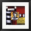 Stacey Novak 'Steeping Tea' Framed Art Print