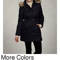 Buffalo Women's Faux-fur Seam Detail Puffer Coat FINAL SALE