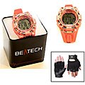 Beatech Heart Rate Monitor Watch and Leather Glove Set
