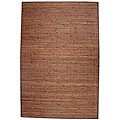 Woven Nature Chocolate Bamboo Area Rug (5' x 8')