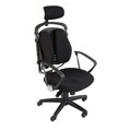 Balt Black Spine Align Chair (26.75 x 21 x 44)