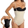 Perfect Figure Women's Thong-style Thermal Strapless Shaper