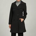 AK Anne Klein Women's Double-breasted Wool Coat