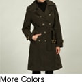 London Fog Women's Double-breasted Trench Coat