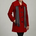 London Fog Women's Wool Single-breasted Coat