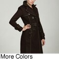 Miss Sixty Women's Stitch Detailed Wool Coat FINAL SALE
