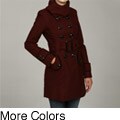 Miss Sixty Women's Double-breasted Wool Coat FINAL SALE
