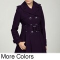 Miss Sixty Women's Double-Breasted Wool Coat FINAL SALE