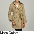 MICHAEL Michael Kors Women's Double Breasted Trench Coat